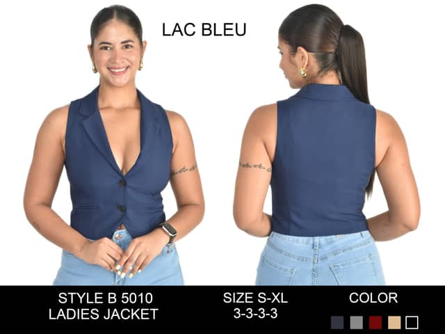 Tailored Ladies Blazer — Ladieswear · navy · S–XL