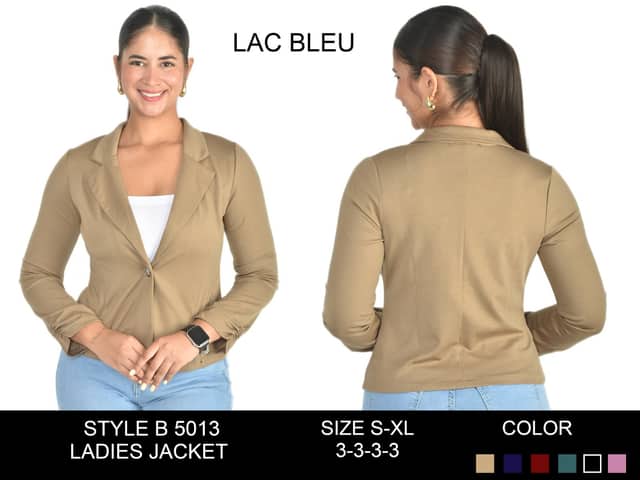 Short-Sleeve Blouse — Ladieswear · tan